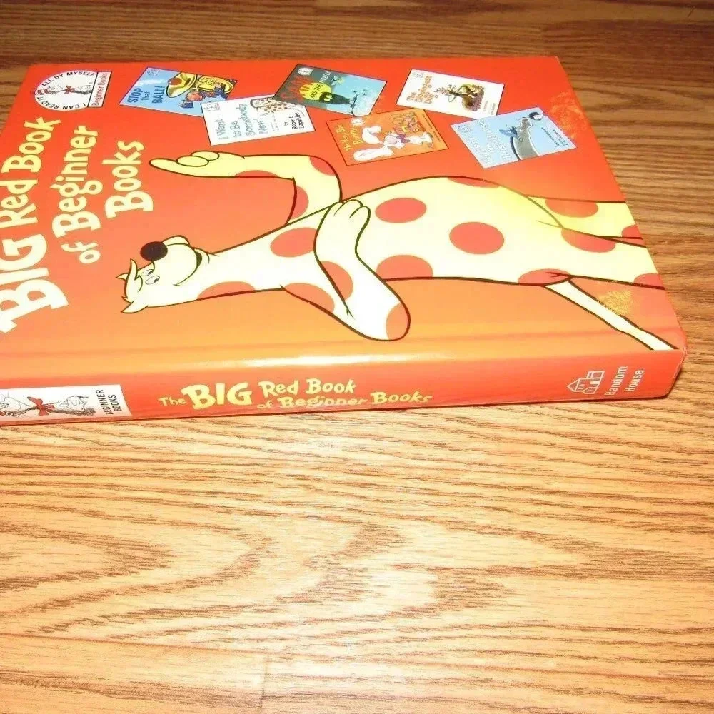 DR. SEUSS Big Red Book of Beginner Books 6 stories